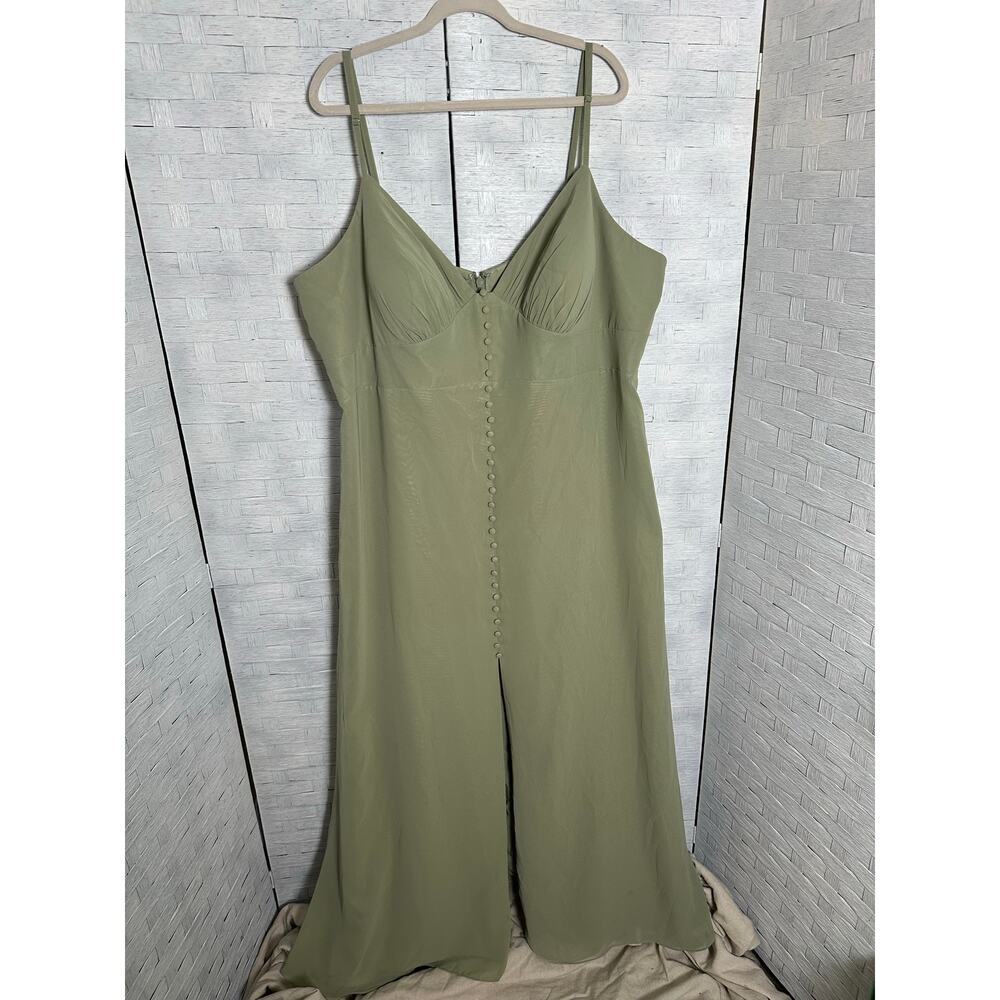 Azazie women's formal sleeveless dress bridesmaid party ball gown plus size